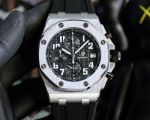 Perfect copy Audemars Piguet Royal Oak Steel Case Rubber 42mm Watch  (1)_th.jpg